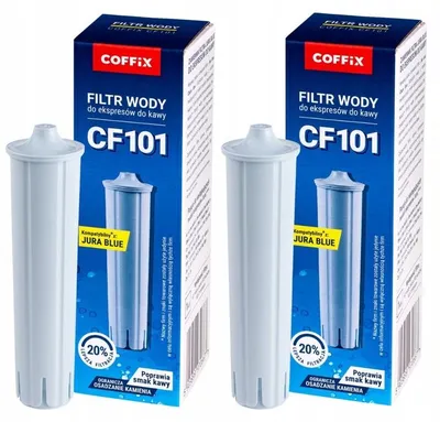 Produktbild von 2x Filter für JURA E8 S8 J6 A1 A7 D6 Claris Smart+ Wasserfilter