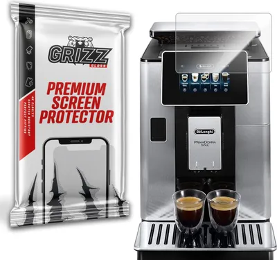 Produktbild von Hybrierglas GrizzGlass HybridGlass für DeLonghi Primadonna Soul ECAM 610.74.MB