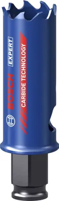 Immagine prodotto di Bosch Expert Tough Material - Sega a tazza - per plastica, mattoni, piastrelle morbide, lamiere in acciaio inox, legno con metallo - 25 mm