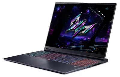 Zdjęcie produktu dla Acer Predator Helios Neo 16S AI PHN16S-I71-949A, ekran 16" OLED, procesor Intel Core Ultra 9 290HX Plus, 32GB pamięci RAM, dysk SSD 1TB, karta graficzna RTX 5080, system Windows 11 Home
