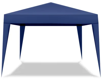 Image de Feuille de couverture pour gazebo pliable 3x3 mt. Housse de remplacement pour gazebo pliable 3x3 mt. Couleur bleue
