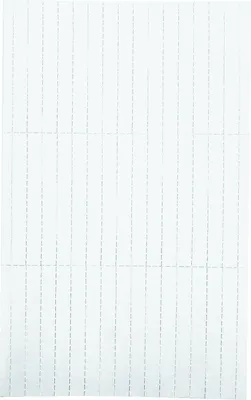 Produktbild von Einlegeetikett für Etikettenträger 20x60mm weiß Packung mit 60 Stück