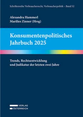 Obrázok produktu pre Konsumentenpolitisches Jahrbuch 2025
