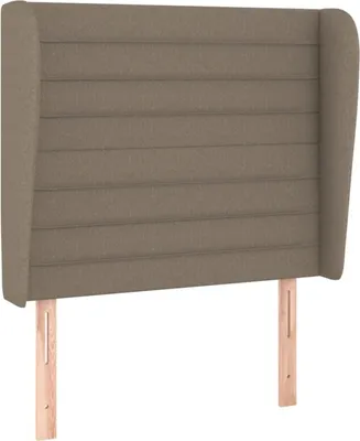 Produktbild von VidaXL 3118074, Graubraun, Polyester, Holz, 830 mm, 118 cm, 128 cm, 230 mm