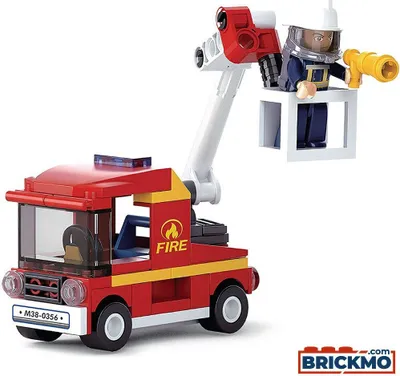 Image de Sluban Pompiers Échelle pivotante M38-B0622A