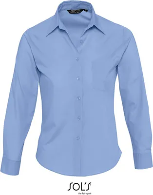 Produktbild von SOL´S Popeline-Blouse Executive Long Sleeve