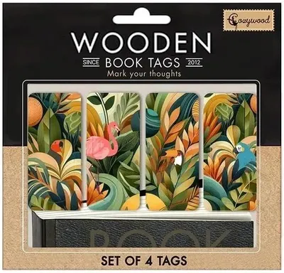 Productafbeelding van Zakładki drewniane do książki Dżungla - Cozywood