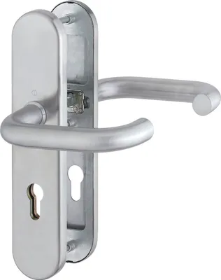 Produktbild von Hoppe Schutz-Drückergarnitur Paris E138Z / 3331 / 3330 PZ Entfernung 72mm Vierkant 8mm - 3664873