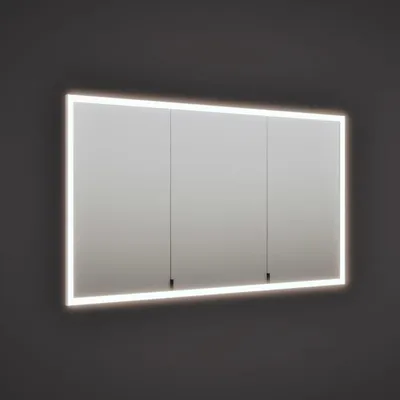 Productafbeelding van Badkamerkast RL20, 142 cm, met verlichte spiegel, voor wandmontage