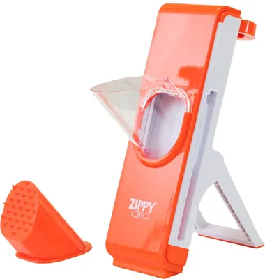 Productafbeelding van Zippy snijmachine - Veiligheidssnijder, mandolinesnijder - rood