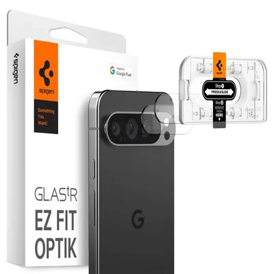 Obrázok produktu pre Spigen GLAS.tR EZ Fit Optik, Google, Google Pixel 9 Pro (2024), Prachuodolný, Odolné proti poškriabaniu, Priehľadná, 2 kusov