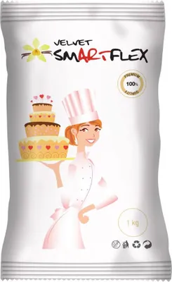 Produktbild von SmartFlex Fondant White Velvet Vanilla 1kg