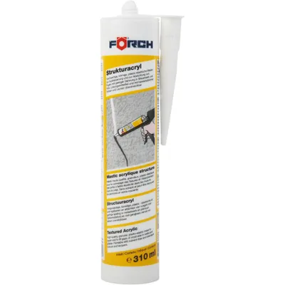 Produktbild von FÖRCH Strukturacryl 0.31 Liter Weiss