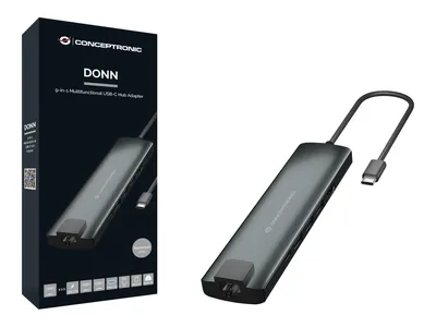 Obrázok produktu pre Conceptronic DONN06G - Dockingstation - USB-C 3.1 Gen 1