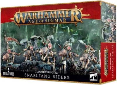 Produktbild von Warhammer Age of Sigmar Gloomspite Gitz Snarlfang Riders