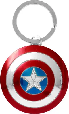 Image de Metalny breloczek do kluczy Marvel - Tarcza Kapitana Ameryki