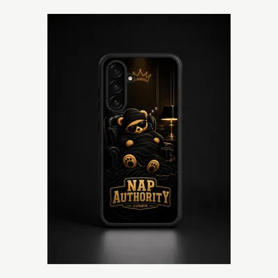 Productafbeelding van Samsung A26 hoesje, telefoonhoesje, beschermhoesje, case met slaapmotief – LUNØIR ©