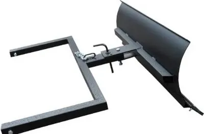 Produktbild von Schneeschild Schwarz 100x40cm für Aufsitzmäher gewalzt Stiga Villa Park