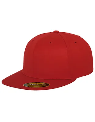 Produktbild von Urban Classics Flexfit Premium 210 Fitted Cap Trucker Einfarbig Basic Retro, Größe: S/M; Farbe: Red