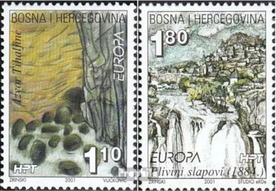 Produktbild von Briefmarken Bosnien - Kroat. Post Mostar 2001 Mi 70-71 (kompl.Ausg.) postfrisch Lebensspender Wasser