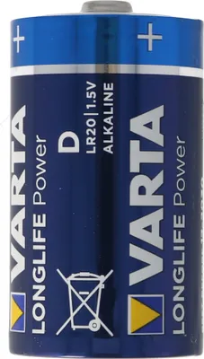 Produktbild von Varta Longlife Power (dříve High Energy) Mono D LR20 1,5 V baterie 1 kus sypkého zboží, lze skladovat až 10 let
