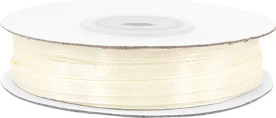 Produktbild von Satinband 3mm x 50m Rolle Creme