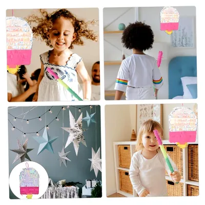 Produktbild von Eiscreme-Piñata für Geburtstagsfeiern und Sommerpartys mit Überraschungen