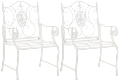 Image de lot de 2 chaises de jardin Punjab, Image générée par une IA