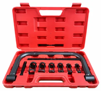 Immagine prodotto di Set-kit universale tenditore molla sospensioni, per montaggio smontaggio ammortizzatori, smonta molle, auto attrezzo, Gebo Tools