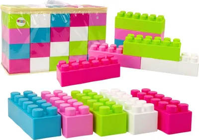 Obrázok produktu pre Stavebné bloky veľké podlhovasté 20el