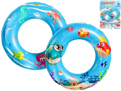 Obrázek produktu pro Kruh nafukovací 51cm mořská zvířátka 3-6let 2druhy v sáčku