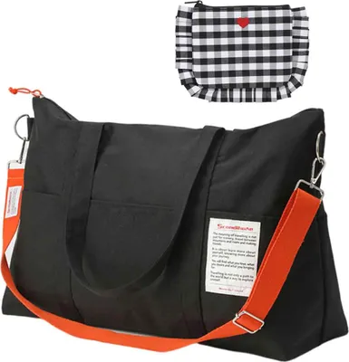Produktbild von Faltbare Reisetasche Handgepäck Tasche für Damen und Herren, wasserdichte Weekender Schwimmtasche Sporttasche Fitnessstudio Trainingstasche