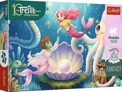 Obrázok produktu pre Puzzle 100 V krajine morských víl TREFL