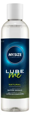 Immagine prodotto di MY.SIZE Lube Me Natural Lubrificante 300ml – Lubrificante premium a base d’acqua, delicato sulla pelle e Senza parabeni, per una lubrificazione duratura e il massimo comfort