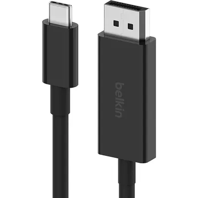 Produktbild von Belkin AVC014bt2MBK, 2 m, USB Typ-C, DisplayPort, Männlich, Männlich, Gerade