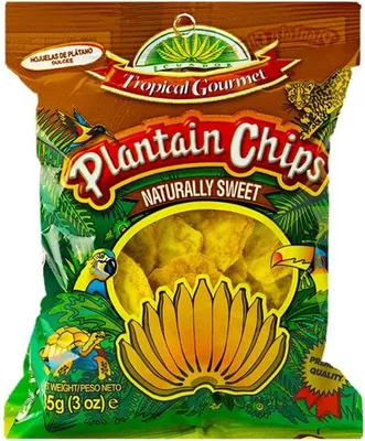 Produktbild von TROPICAL GOURMET Bananen Chips Süß 85g | naturally sweet | aus Ecuador