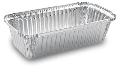 Produktbild von 100x Alu-Servierschale Aluschale Grillschale 900ml 218x112x60mm
