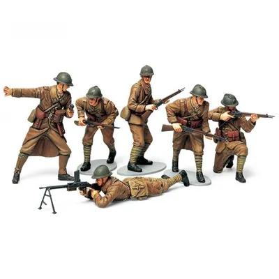 Produktbild von Tamiya 1:35 Figuren-Set Französischer Infanterie 300035288