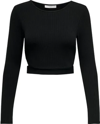 Produktbild von Only Nikita Langarm-t-shirt Schwarz M Frau Schwarz M