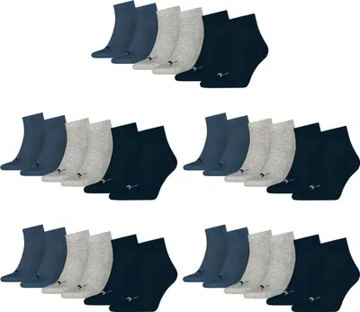 Produktbild von 15 Paar PUMA Uni Quarter Socken