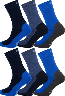 Produktbild von OCERA 6 Paar Warme Socken für Damen & Herren mit elastischem Mittelfußband - Jeanstöne 39/42