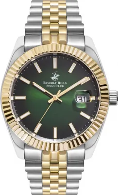 Produktbild von Herrenuhr BEVERLY HILLS BP3018X.270 in grünem Fashion als Geschenk.
