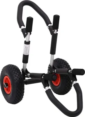 Produktbild von vidaXL SUP Trolley für Surfbrett Klappbar 45 kg Aluminium