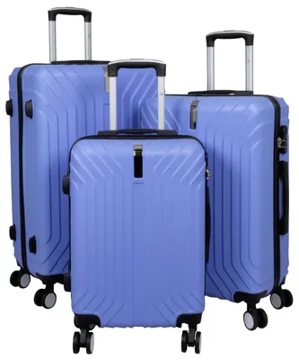Produktbild von ABS Hartschalen Trolleyset 3tlg. Palma Hellblau - Gr. M, L und XL