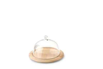Produktbild von Continenta Käseglocke rund 2 tlg.26x16 cm