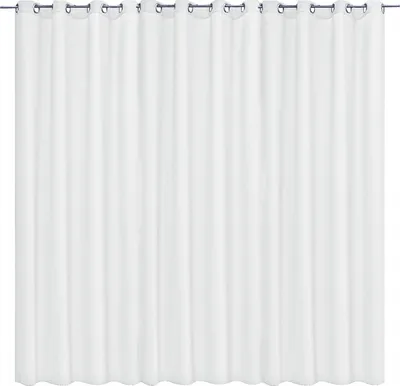 Produktbild von JEMIDI Vorhang blickdicht - Gardine mit Ösen Anbringung - Ösenschal Dekoschal 100% Polyester lang für Wohnzimmer Schlafzimmer - einfache Montage