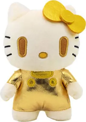 Produktbild von Sanrio DZNR Plüschfigur Hello Kitty Golden Edition 18 cm