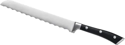 Produktbild von Bergner Foodies Masterpro 20 Cm Brotmesser Schwarz Schwarz One Size