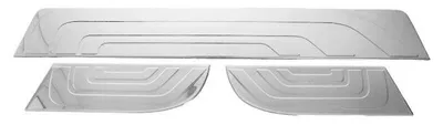 Produktbild von OMAC Einstiegsleiste Einstiegsleisten 4745091NXL Vorne und Hinten 650mm 80mm 30mm Edelstahl
