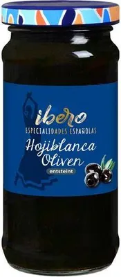 Produktbild von Geschwärzte Hojiblanca Oliven entsteint